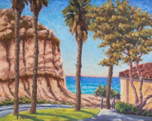 San Clemente Beach #2, 2005,oil,11x14